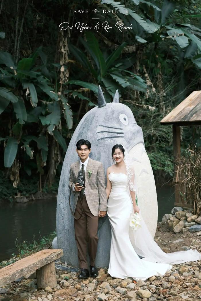 Tượng Totoro xi măng trang trí sân vườn tại Gia Lai, tượng nhân vật hoạt hình được yêu thích